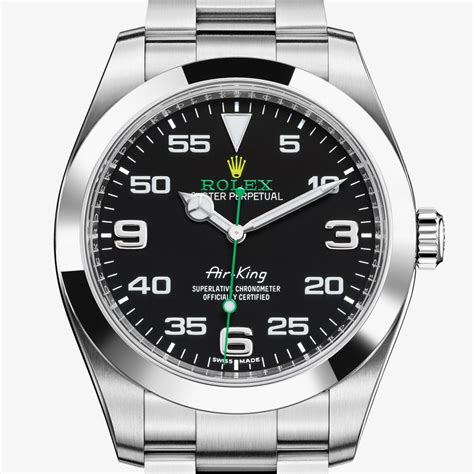 rolex air king 40 mm